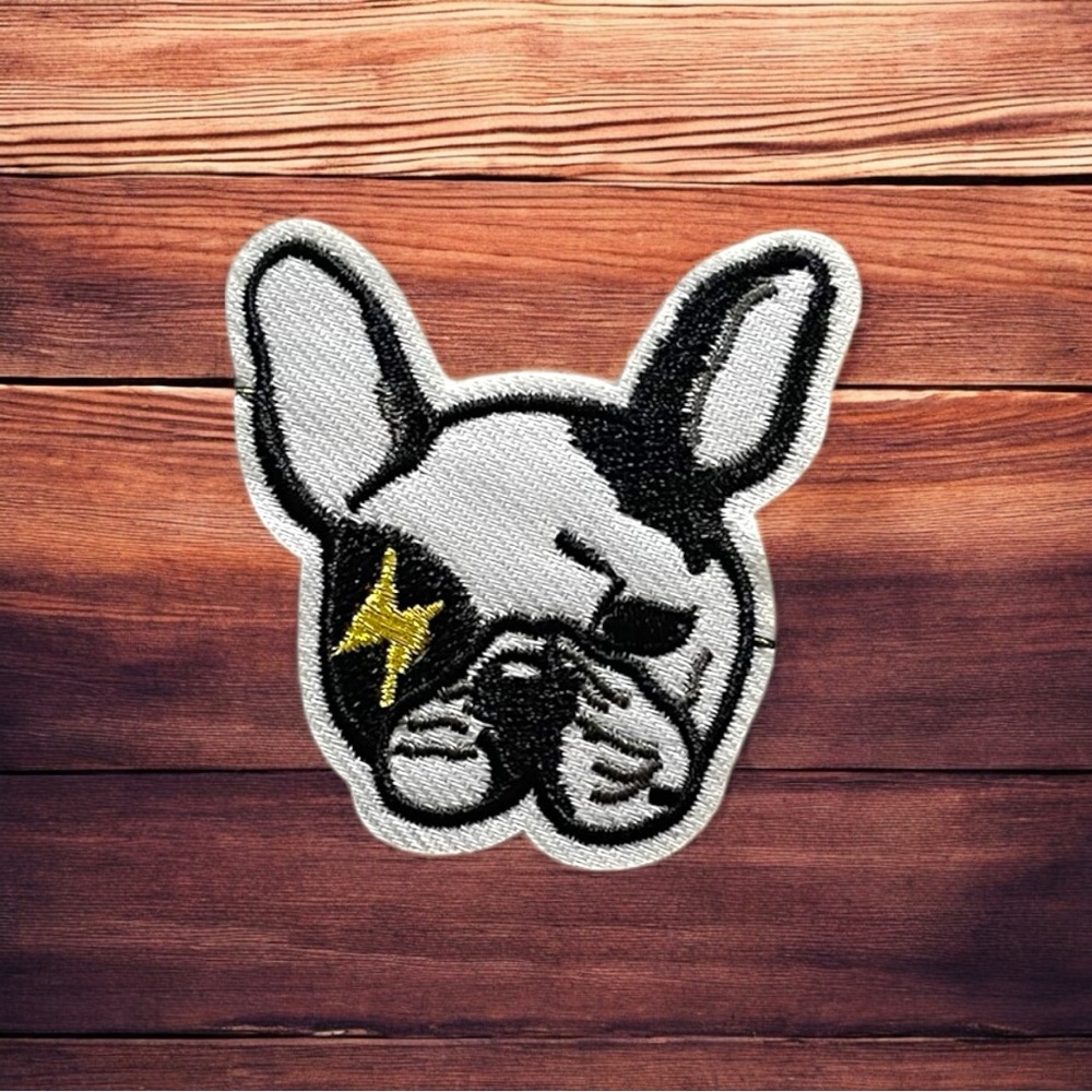 Embroidered Dog Patch